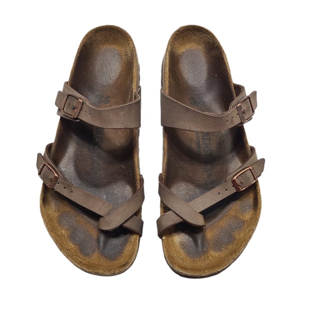 Birkenstock 40 Mayari Sandals Mocha